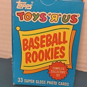 1987 Topps Toys 'R' Us Baseball Rookies Card Set